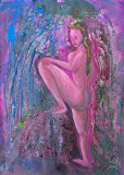 2022-11-03-Frau-am-Wasserfall-50x70-kl
