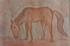 2024-01-03-Pferd-auf-der-Weide-35x50-kl