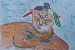 2024-02-02-Katz-und-Vogel-50x35-kl