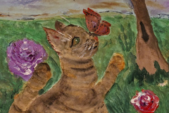 2024-03-07-Katze-mit-Schmetterling-50x70-kl