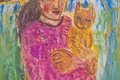 2024-11-10-Frau-mit-Katze-50x70-kl