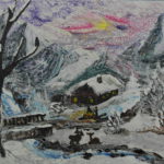 2018-01-14Winter_in_den_Bergen Acryl 84 x 62cm